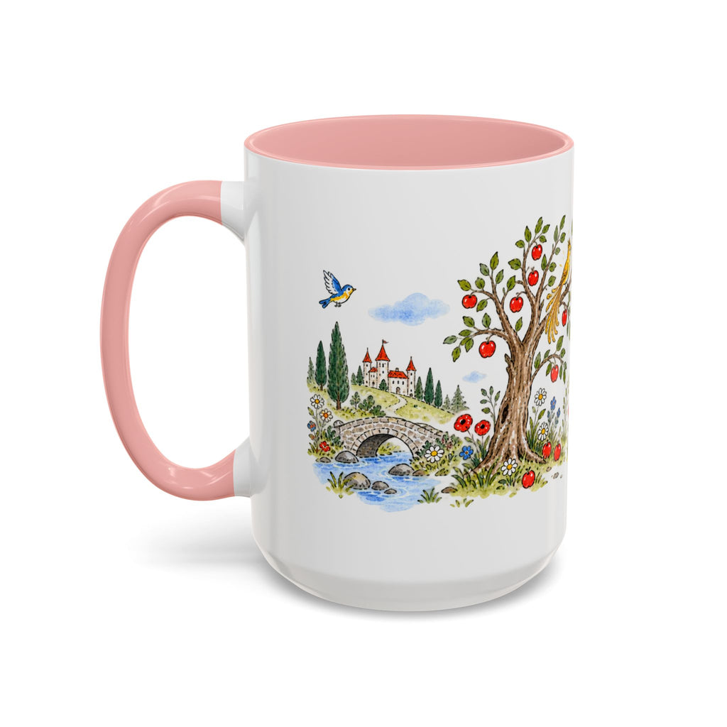 The Golden Bird Mug | Storybook Fairy Tale Accent Coffee Mug | EveryLegend