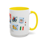 Venice Coffee Mug | Postage Stamp Collage Mug | Travel Souvenir Accent Cup 11oz 15oz