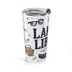 Lake Day Liberty 20oz Tumbler | Patriotic Summer Lake Gift | Insulated Stainless Steel Travel Cup
