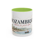 Mozambique Home Country Mug | Moving Away Gift | Long Distance Friendship | 11 oz 15 oz Accent Mug