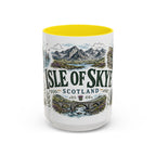 Isle of Skye Mug, Scotland Travel Souvenir, Bucket List Gift, Accent Ceramic Coffee Mug 11oz 15oz