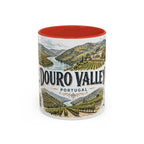 Douro Valley Mug, Portugal Travel Souvenir, Bucket List Gift, Accent Ceramic Coffee Mug 11oz 15oz