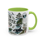 Queen Charlotte Sound Coffee Mug | Travel Destination Souvenir Gift | Accent Color Ceramic 11oz 15oz