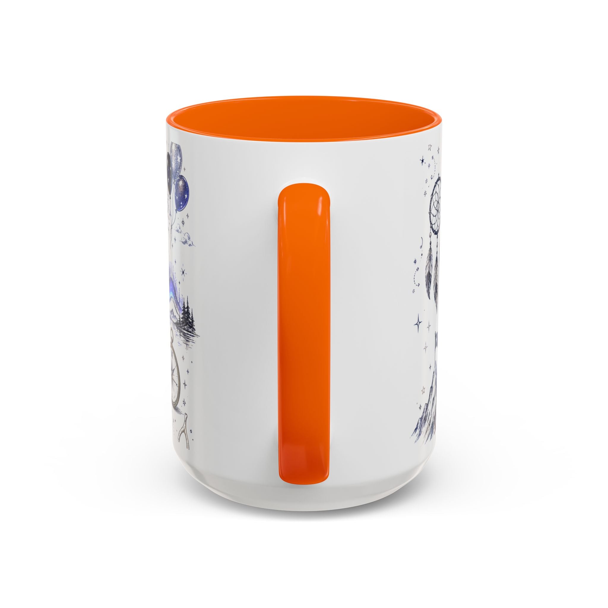Dream Big Coffee Mug | Class of 2026 Graduation Gift | Accent Color Ceramic 11oz 15oz