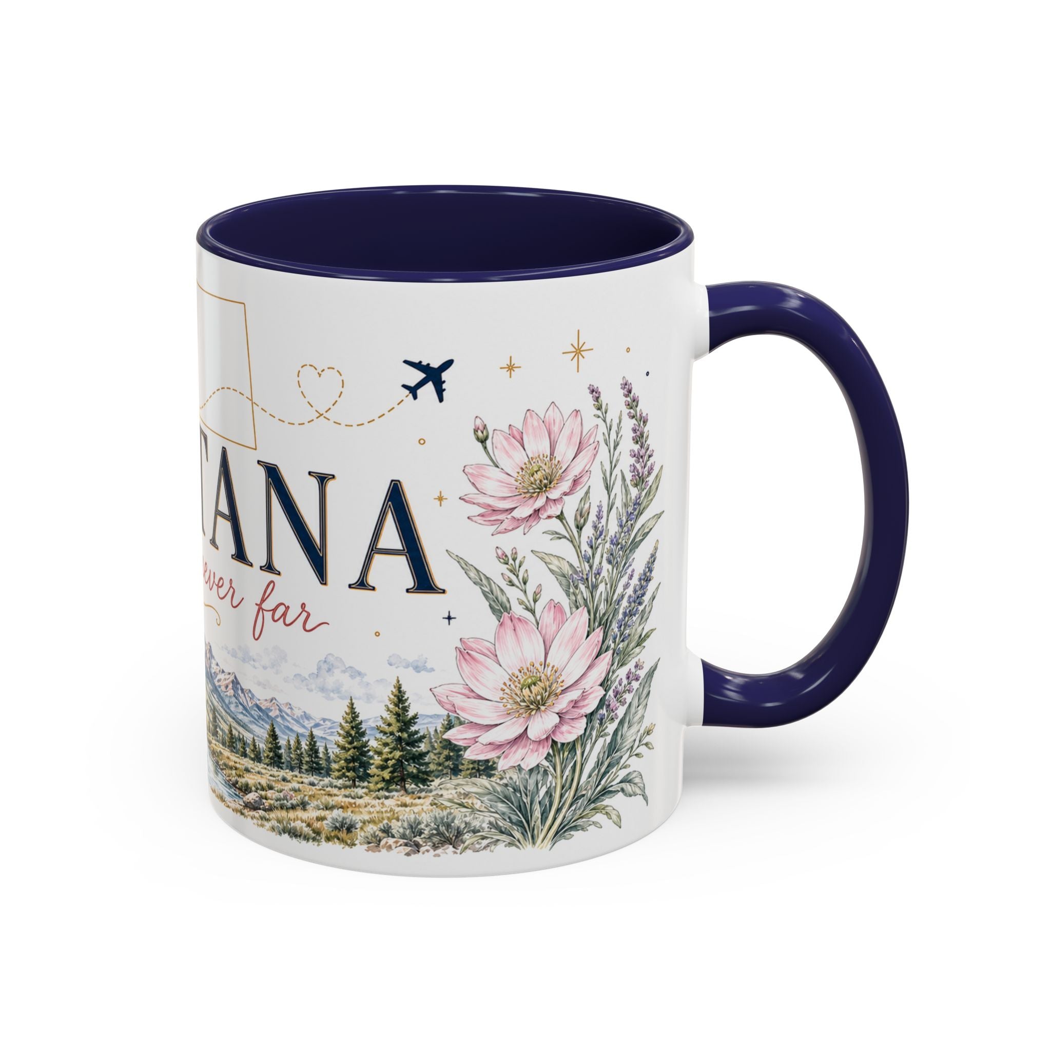 Montana Home State Mug | Moving Away, Long Distance Friendship Gift (11oz 15oz)