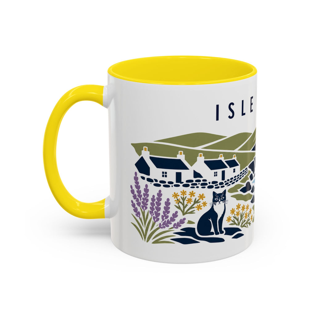 Isle of Man Coffee Mug | Travel Souvenir Accent Mug | Country Gift Ceramic Cup 11oz 15oz