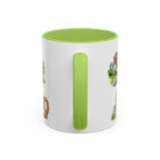 Columbus Illustrated Travel Mug | City Souvenir Accent Coffee Mug | 11oz 15oz Ceramic Cup