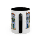 Porto Illustrated Travel Mug | City Souvenir Accent Coffee Mug | 11oz 15oz Ceramic Cup