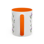 Tennessee Iris Mug, State Flower Floral Coffee Cup, 11oz Botanical Gift