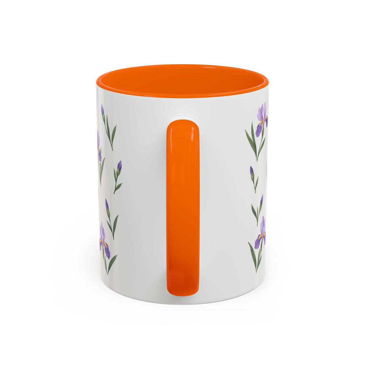 Tennessee Iris Mug, State Flower Floral Coffee Cup, 11oz Botanical Gift