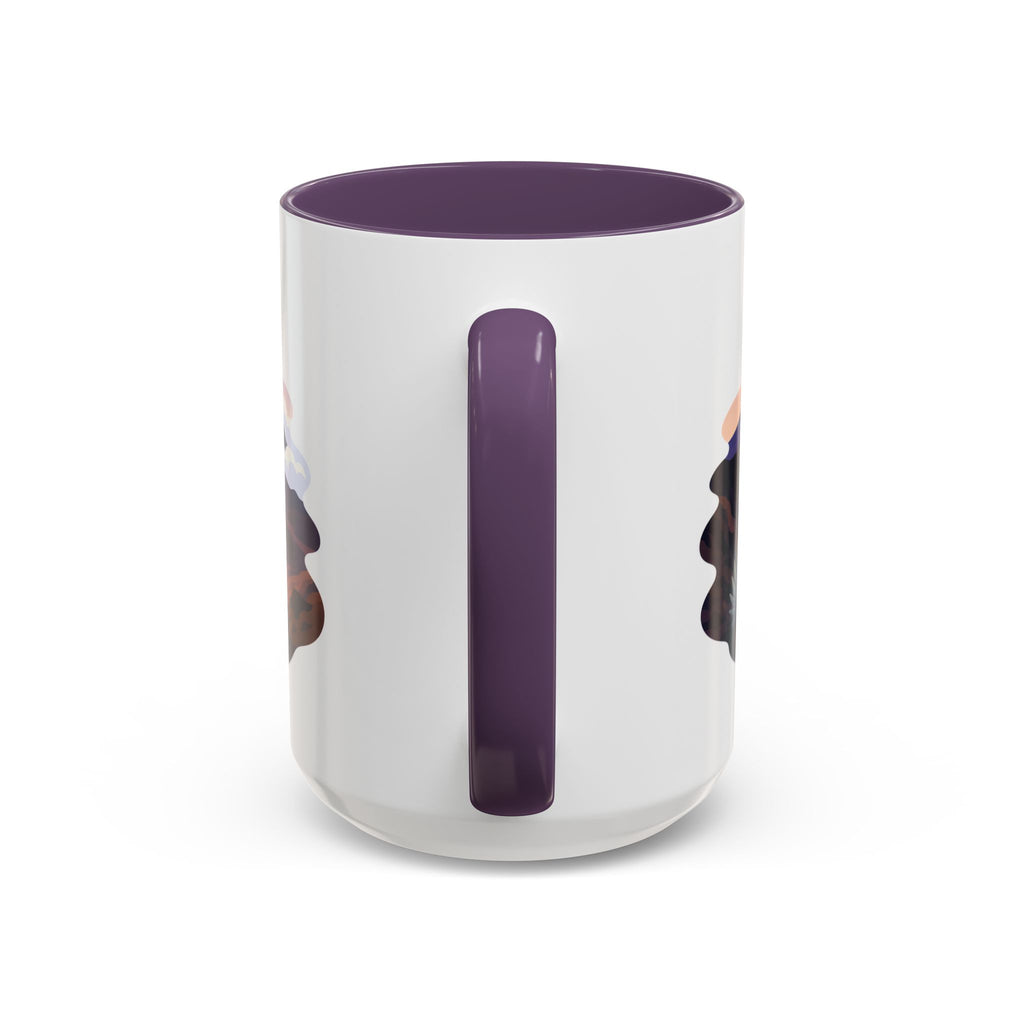 Haleakala National Park Coffee Mug | Solid Color Block Park Souvenir | 11oz 15oz Accent Mug