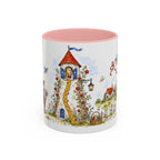 Rapunzel Mug | Tower Storybook Fairy Tale Accent Coffee Mug | EveryLegend