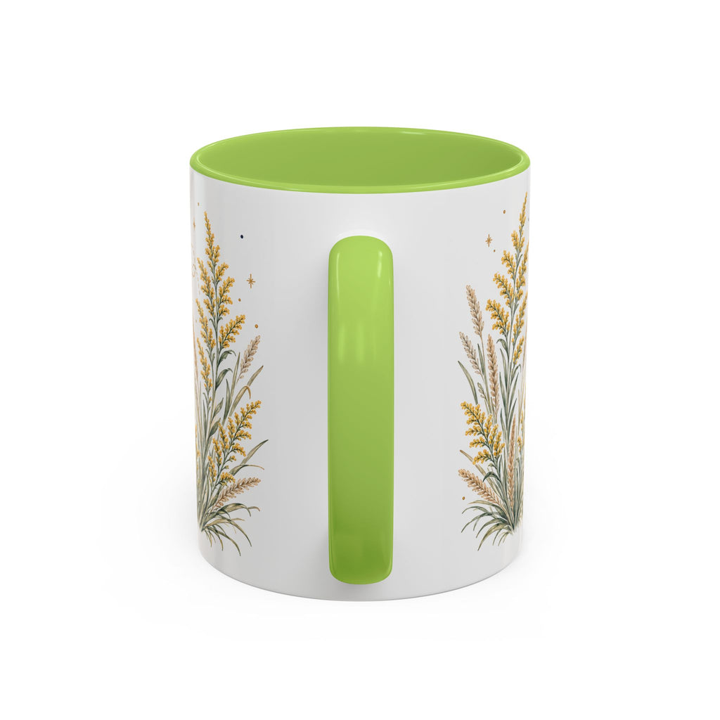Nebraska State Mug | Moving Away, Long Distance Friendship Gift | Botanical Landscape Accent Mug