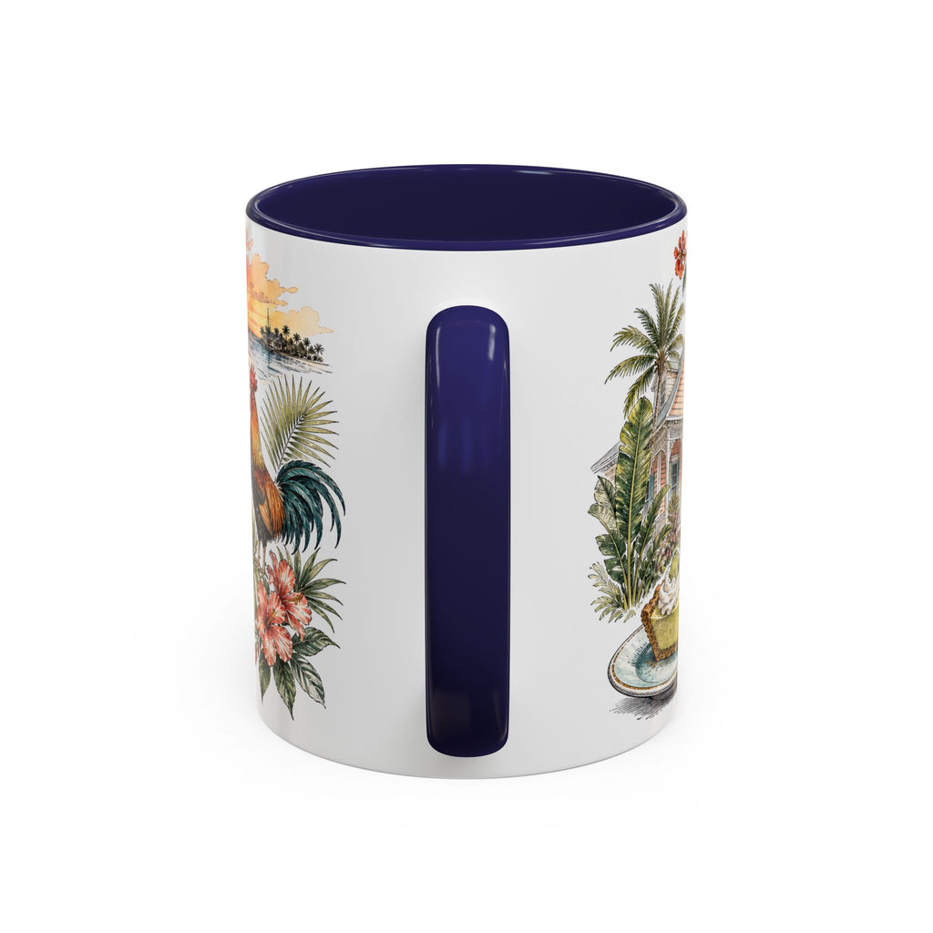 Key West Coffee Mug | United States Travel Souvenir | Vintage Illustrated City Gift | 11 oz 15 oz Accent Mug