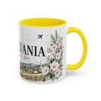 Pennsylvania Home State Mug | Moving Away Gift | Long Distance Friendship Coffee Cup | 11oz 15oz Accent Mug