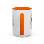 Badlands National Park Coffee Mug | South Dakota Prairie Fossil Hiking Gift | Accent Color Ceramic 11oz 15oz