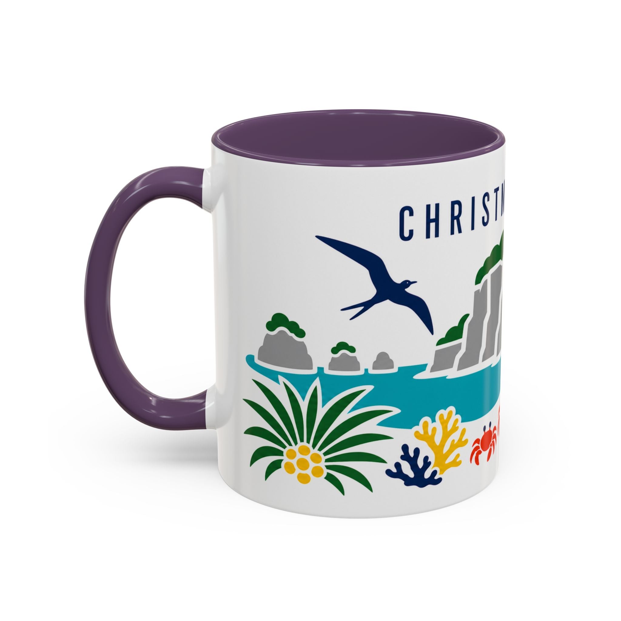 Christmas Island Coffee Mug | Travel Souvenir Accent Mug | Country Gift Ceramic Cup 11oz 15oz