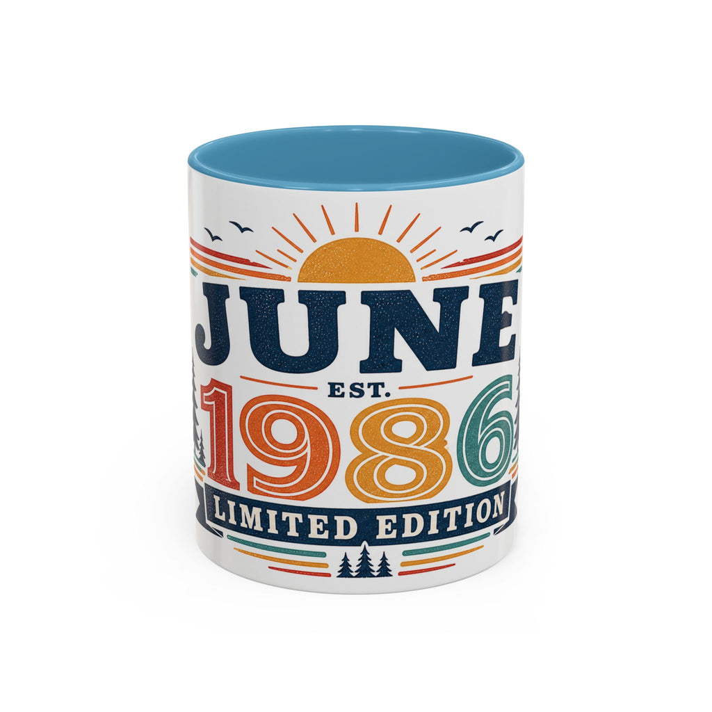 Custom Retro Birthday Mug | Personalized Month Year Gift (11oz 15oz)