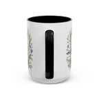 Maine State Mug | Moving Away, Long Distance Friendship Gift | 11oz 15oz Accent Mug