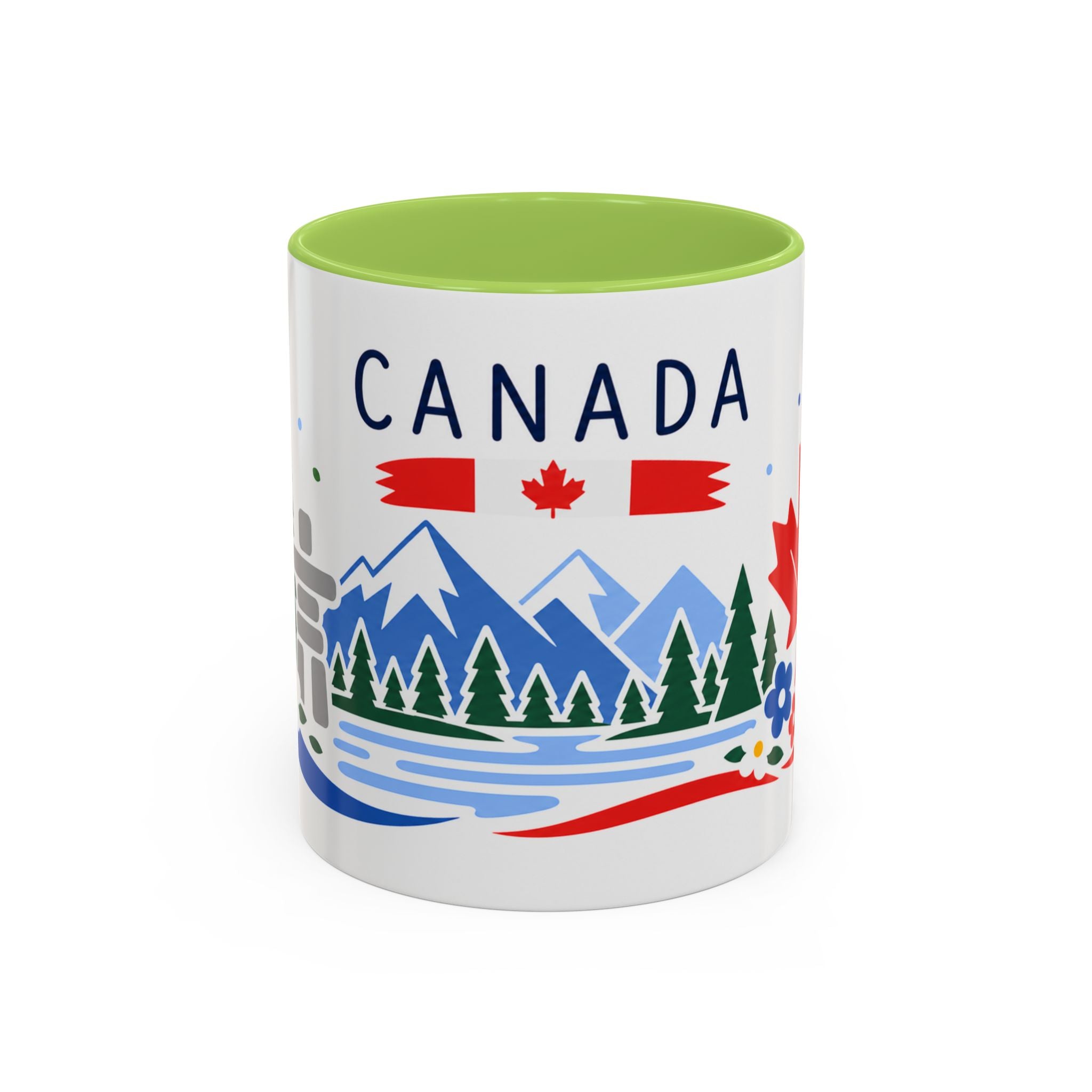 Canada Coffee Mug | Travel Souvenir Accent Mug | Country Gift Ceramic Cup 11oz 15oz