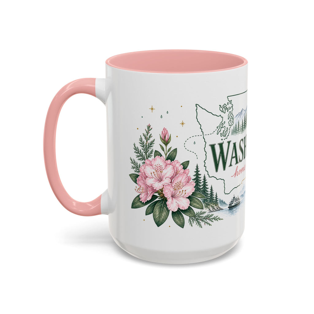 Washington State Map Mug | Moving Away, Homesick, Long Distance Friendship Gift