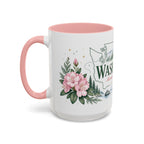 Washington State Map Mug | Moving Away, Homesick, Long Distance Friendship Gift