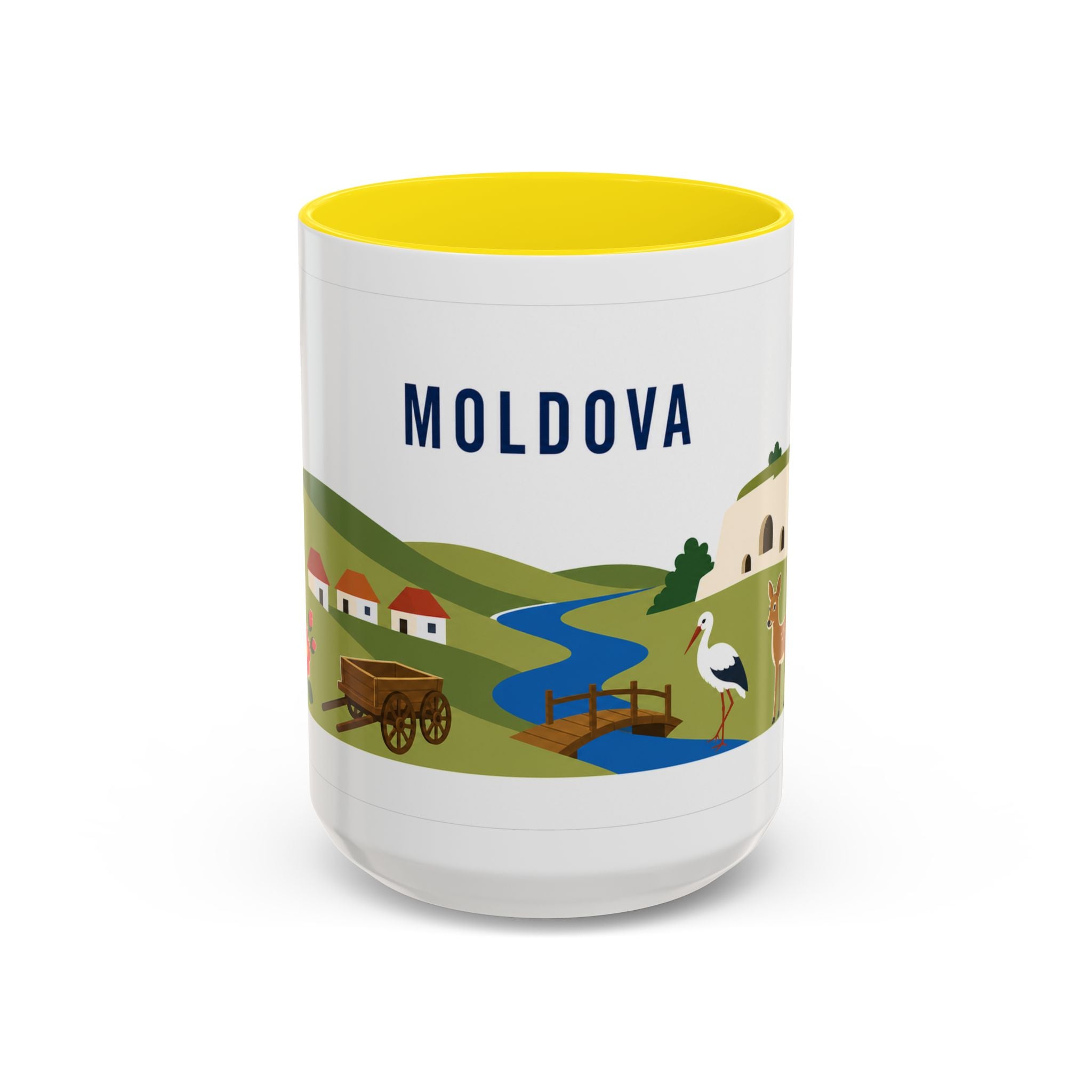 Moldova Coffee Mug | Travel Souvenir Accent Mug | Country Gift Ceramic Cup 11oz 15oz
