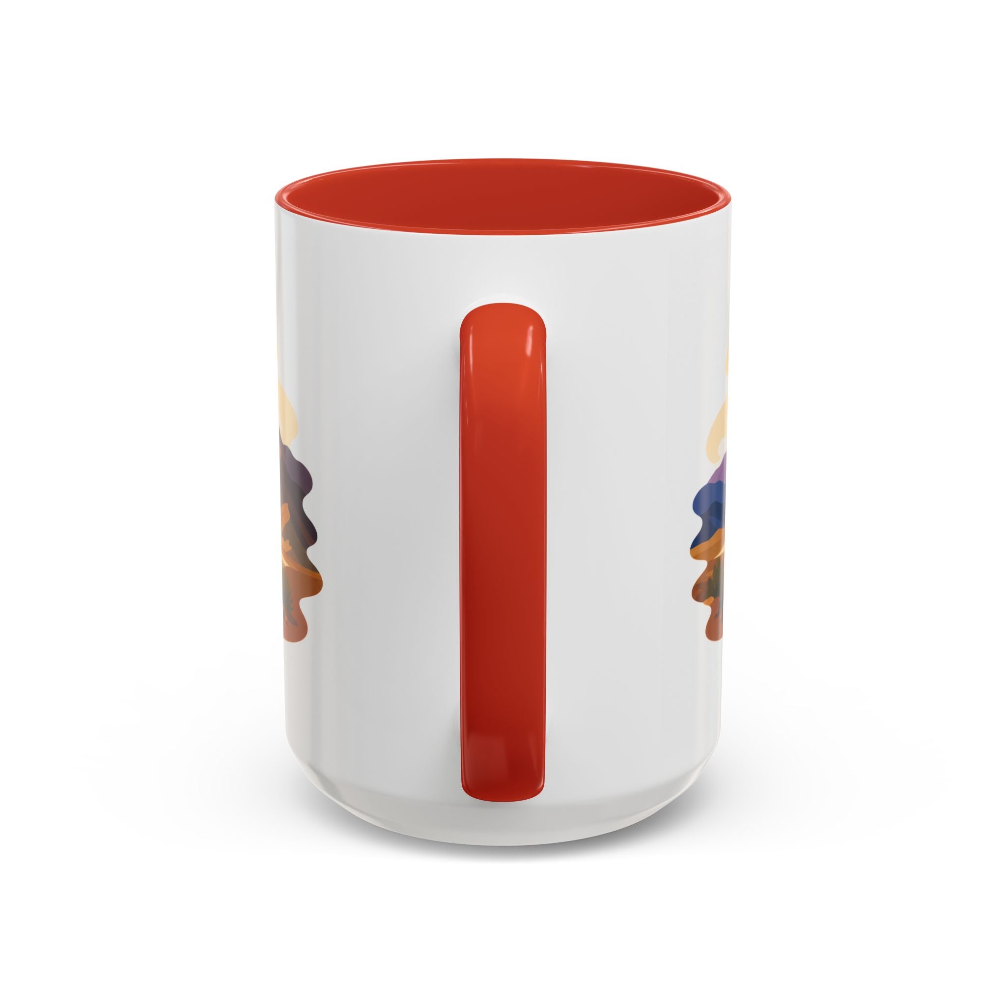 Death Valley National Park Coffee Mug | Solid Color Block Park Souvenir | 11oz 15oz Accent Mug
