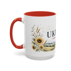 Ukraine Home Country Mug | Moving Away Gift | Long Distance Friendship | 11 oz 15 oz Accent Mug