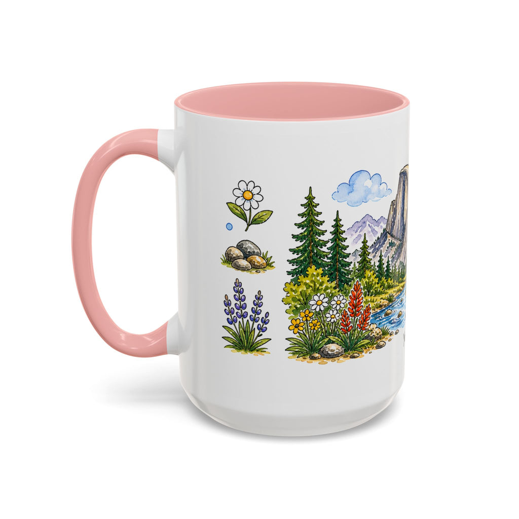 Yosemite National Park Mug | US Travel Souvenir Accent Coffee Mug | 11oz 15oz Ceramic Cup