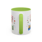 Florence Coffee Mug | Postage Stamp Collage Mug | Travel Souvenir Accent Cup 11oz 15oz