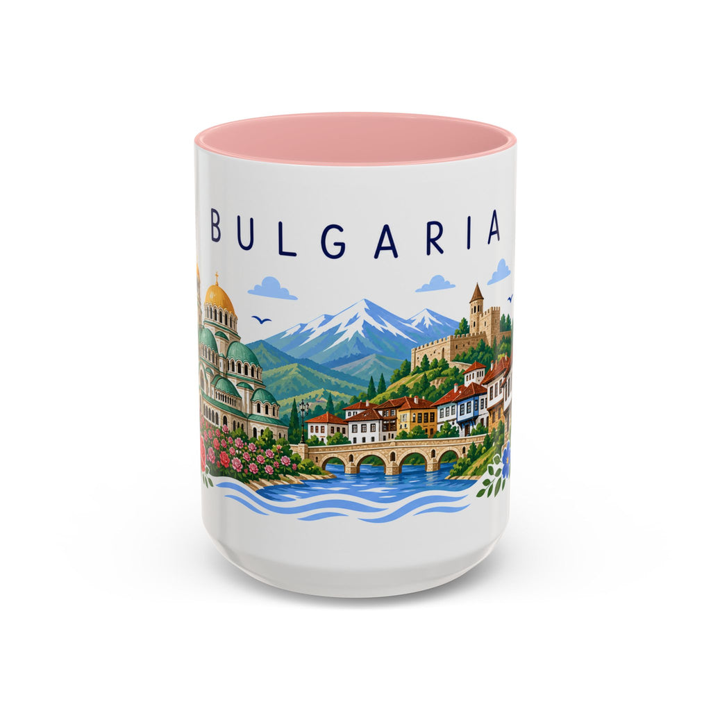Bulgaria Coffee Mug | Travel Souvenir Accent Mug | Place Gift Ceramic Cup 11oz 15oz