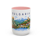 Bulgaria Coffee Mug | Travel Souvenir Accent Mug | Place Gift Ceramic Cup 11oz 15oz