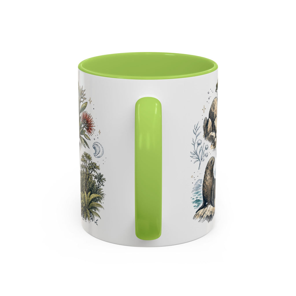 Abel Tasman Coast Mug, New Zealand Travel Souvenir, Bucket List Gift, Accent Ceramic Coffee Mug 11oz 15oz