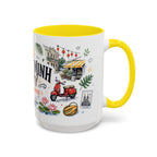 Ho Chi Minh City Coffee Mug | Vietnam Souvenir Travel Gift | Accent Color Ceramic 11oz 15oz