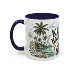 Kerala Backwaters Coffee Mug | Travel Destination Souvenir Gift | Accent Color Ceramic 11oz 15oz
