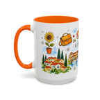 Florence Travel Mug | European City Souvenir Accent Coffee Mug | 11oz 15oz Ceramic Cup