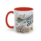 Skardu Valley Mug, Pakistan Travel Souvenir, Bucket List Gift, Accent Ceramic Coffee Mug 11oz 15oz