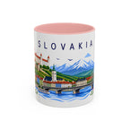 Slovakia Coffee Mug | Travel Souvenir Accent Mug | Place Gift Ceramic Cup 11oz 15oz