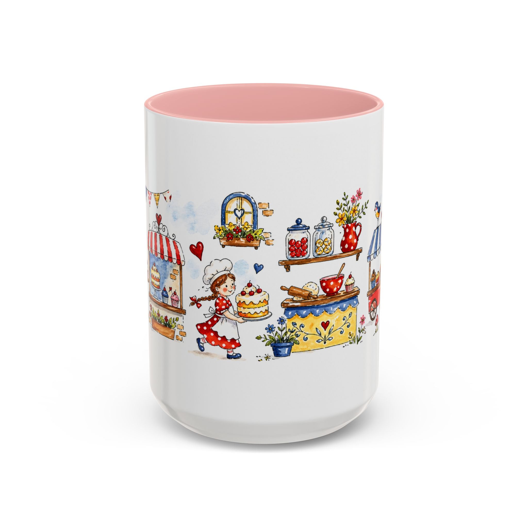 Cozy Bakery Village Mug | Storybook Pastry Accent Coffee Mug | EveryLegend