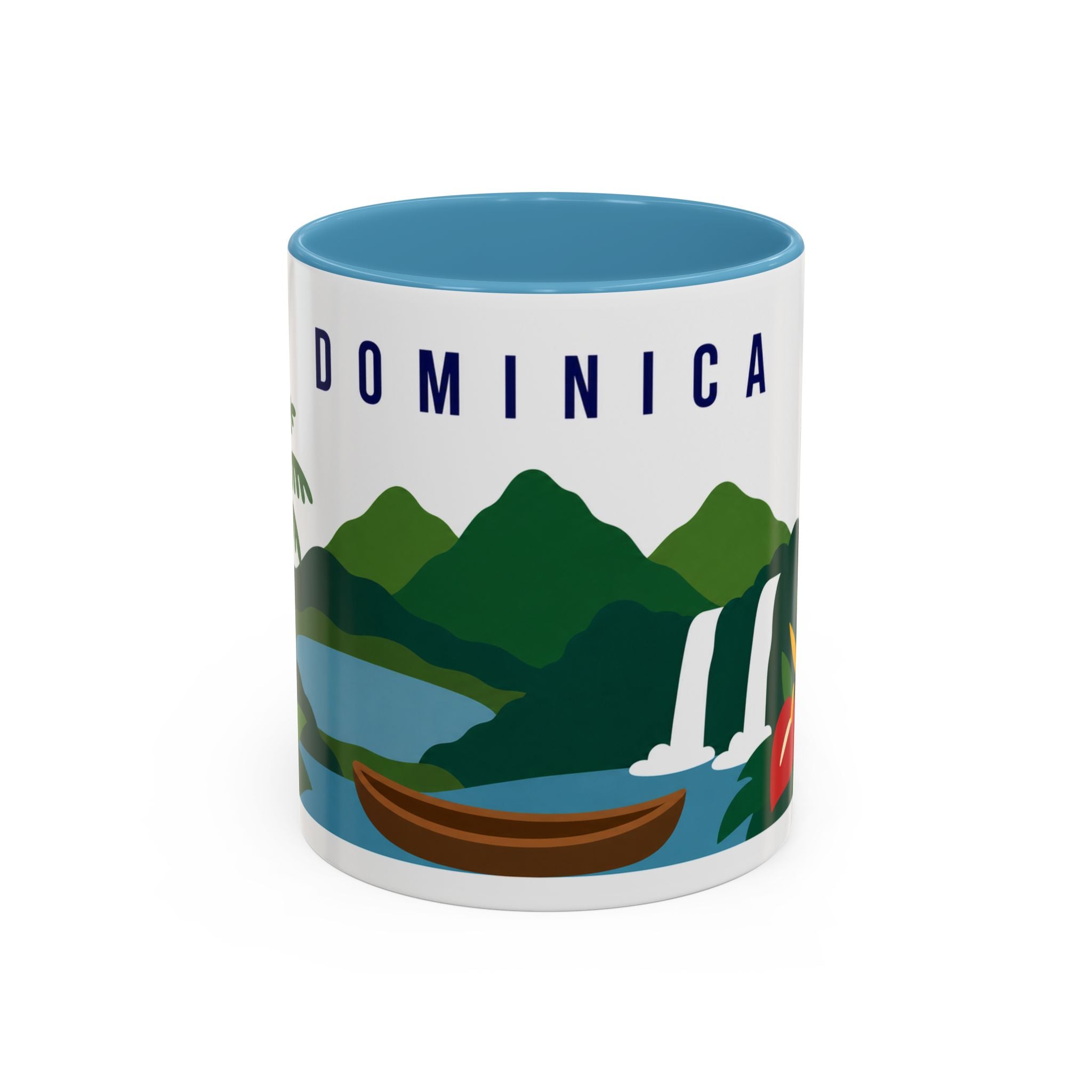 Dominica Coffee Mug | Travel Souvenir Accent Mug | Country Gift Ceramic Cup 11oz 15oz