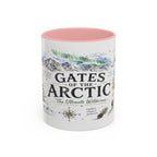 Gates of the Arctic National Park Coffee Mug | Alaska Arctic Wilderness Gift | Accent Color Ceramic 11oz 15oz