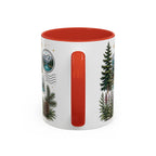 Banff Lake Louise Coffee Mug | Travel Destination Souvenir Gift | Accent Color Ceramic 11oz 15oz