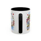 Lisbon Travel Mug | European City Souvenir Accent Coffee Mug | 11oz 15oz Ceramic Cup