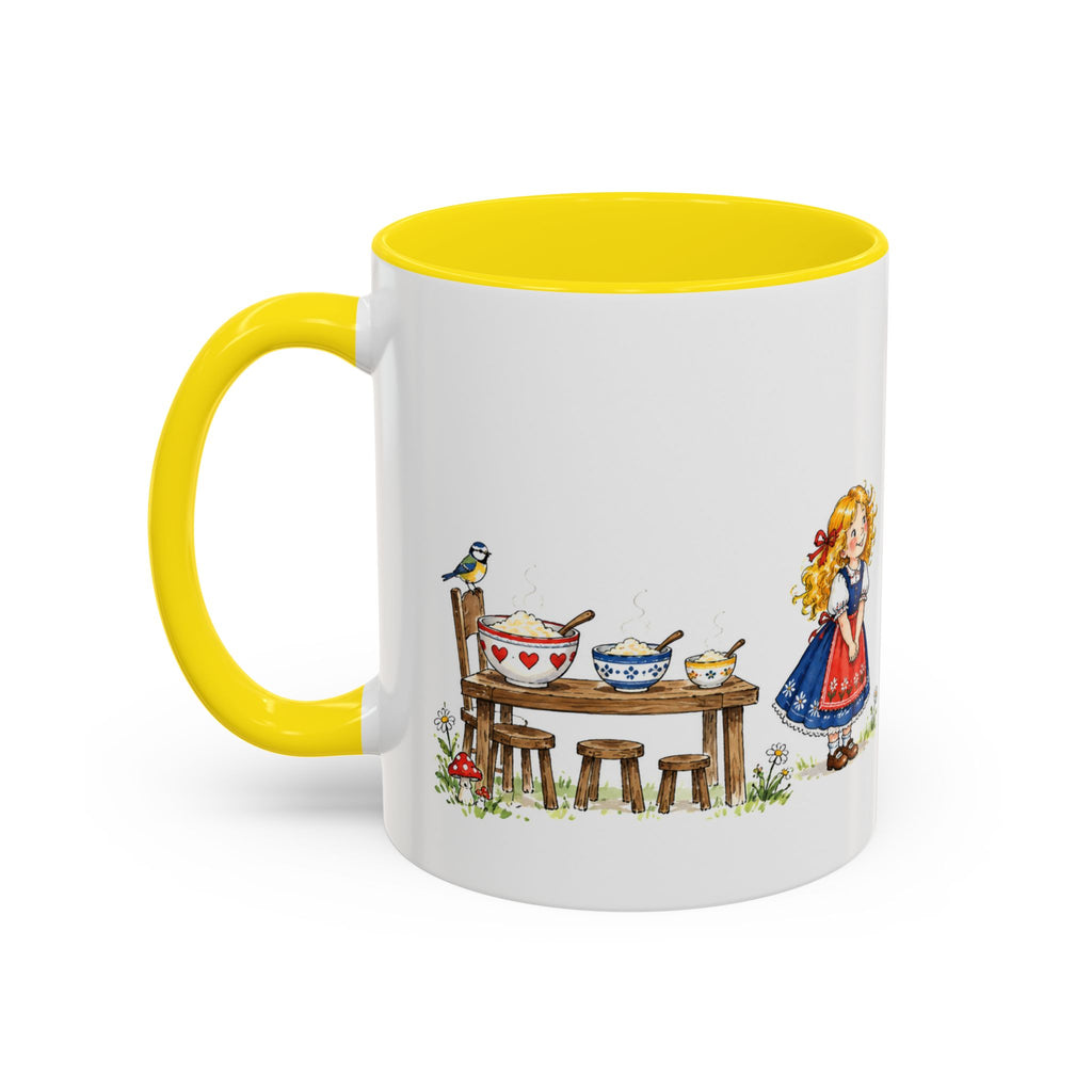 Goldilocks and the Three Bears Mug | Storybook Fairy Tale Accent Coffee Mug | EveryLegend
