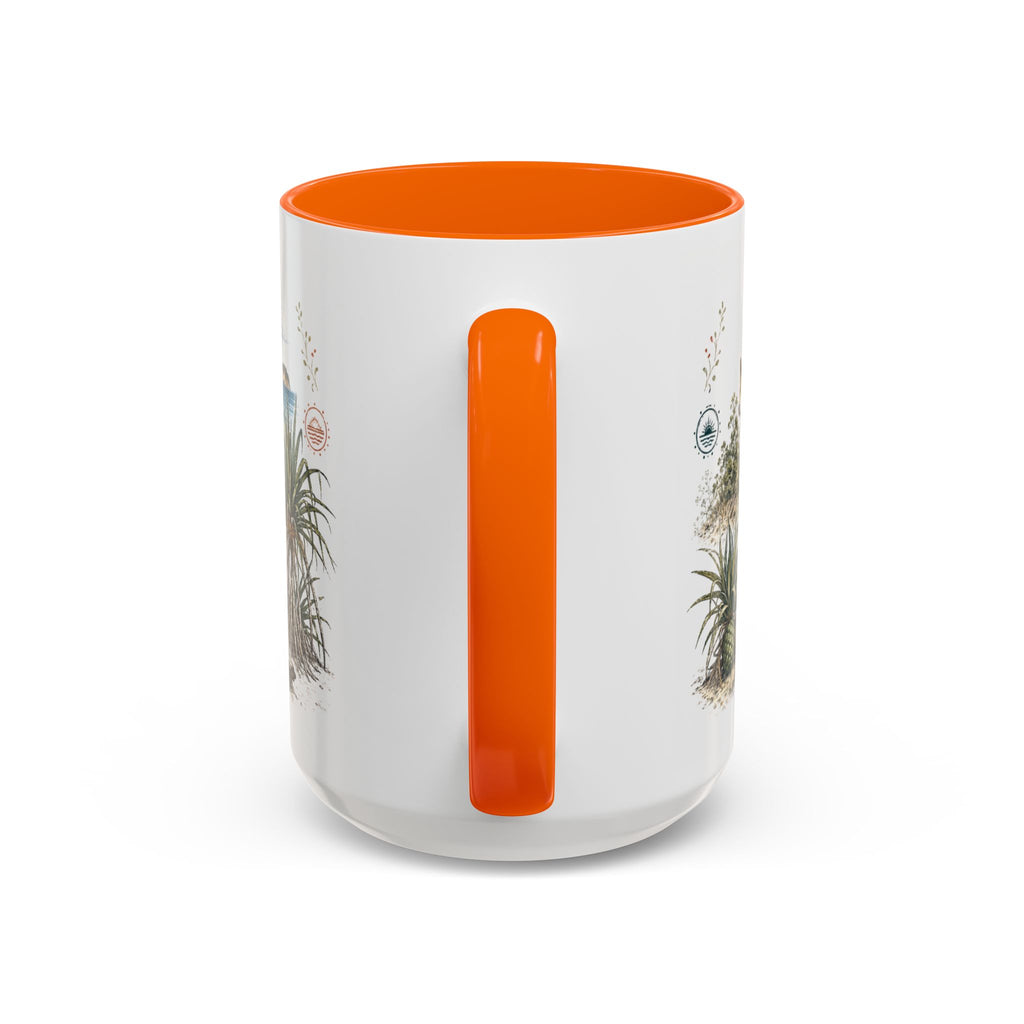 K'gari Mug, Australia Travel Souvenir, Bucket List Gift, Accent Ceramic Coffee Mug 11oz 15oz