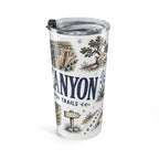 Black Canyon of the Gunnison National Park 20oz Tumbler | Colorado Deep Canyon Hiking Gift | Insulated Stainless Steel Travel Cup