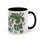 Plitvice Lakes Coffee Mug | Travel Destination Souvenir Gift | Accent Color Ceramic 11oz 15oz