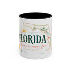 Florida State Mug | Moving Away, Homesick Gift | Long Distance Friendship Coffee Cup
