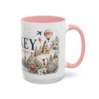 Turkey Home Country Mug | Moving Away Gift | Long Distance Friendship | 11 oz 15 oz Accent Mug
